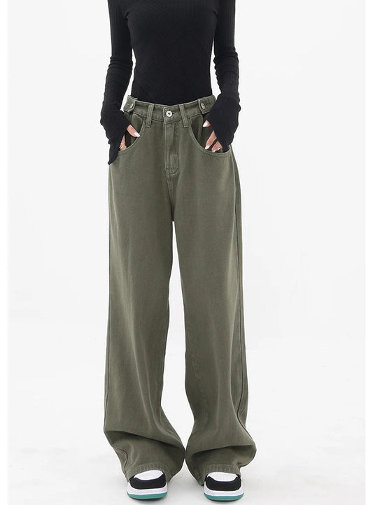 Vintage High Waist Wide Leg Jeans