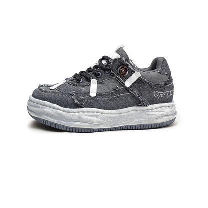 Y2K Retro Gray Street Sneakers