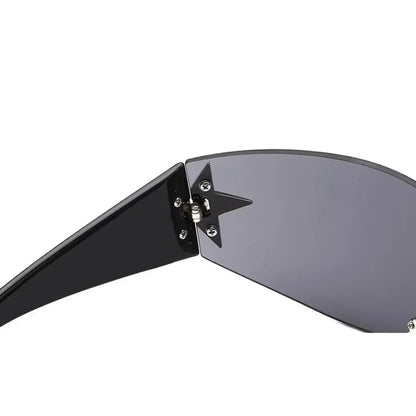 Y2K Rimless Star Sunglasses