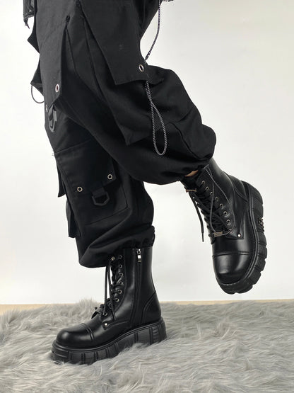 Black Grunge Boot
