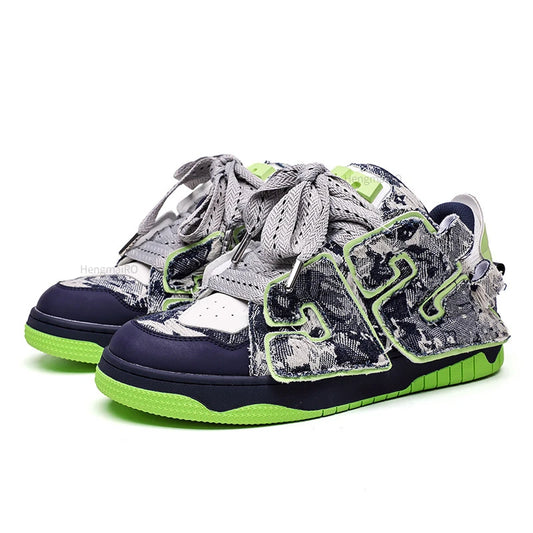 Y2K Punk Skateboard Shoes
