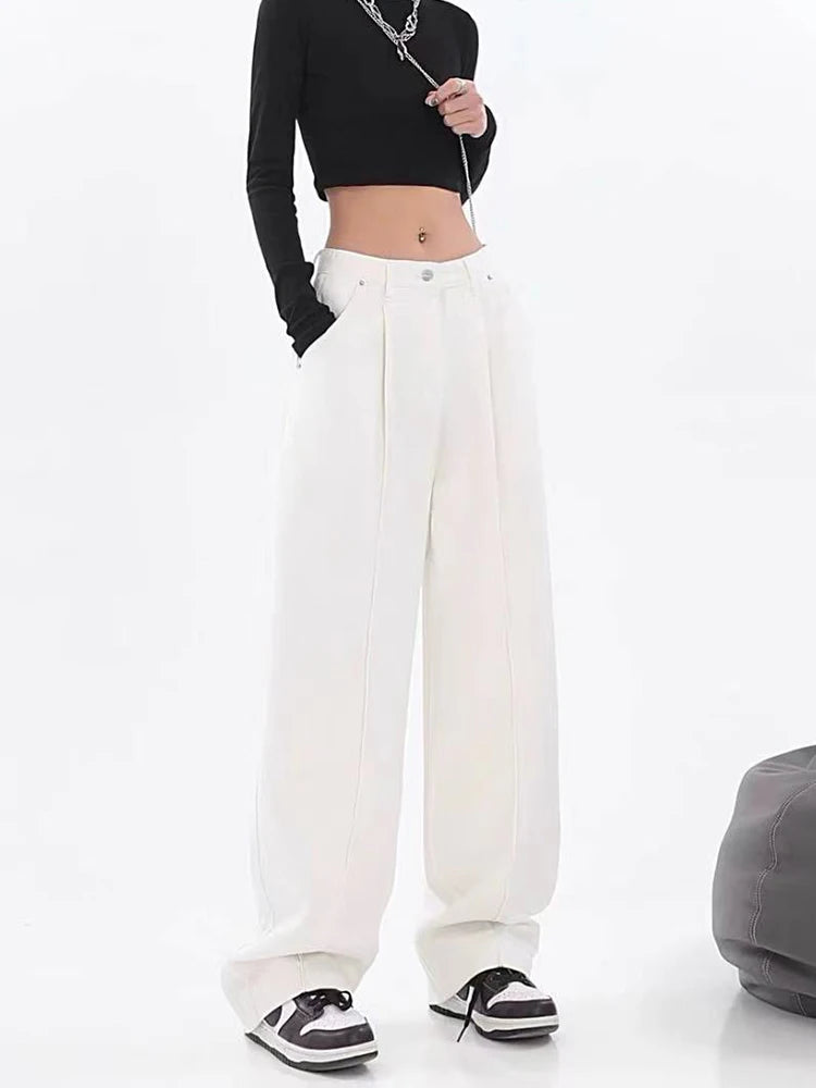 Light Blue Wide Leg Vintage Jeans