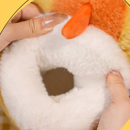 Angry Yellow Chicken Indoor Slippers