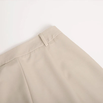 DGLUKE 2025 Nuevos Pantalones de Cintura Alta para Mujer, Pantalones Anchos de Moda para Mujer, Pantalones de Vestir Elegantes, Pantalones Rectos Negros, Ropa de Otoño
