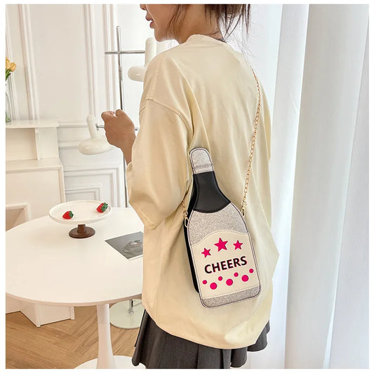 Bottle Chains Cross Bags