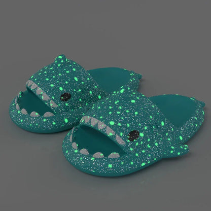 Luminous Shark Slippers