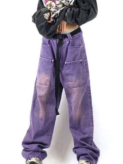 Vintage High Waist Wide Leg Jeans