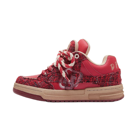 Vintage Graffiti Skateboard Sneakers