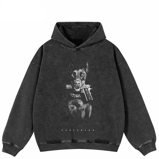 Oversized Doberman Hoodie