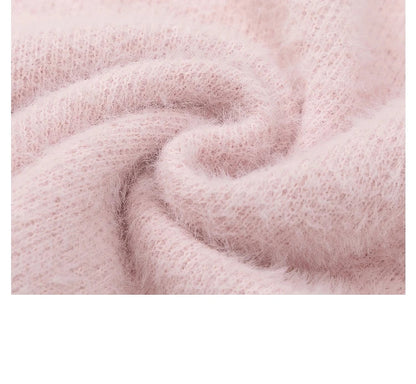 Cozy Vintage Mohair Knit Sweater
