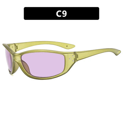 Y2k Retro Steam Punk Sunglasses