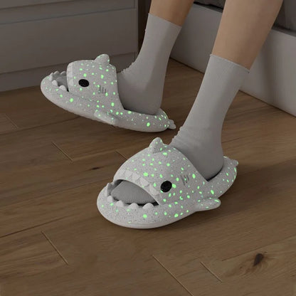 Luminous Shark Slippers