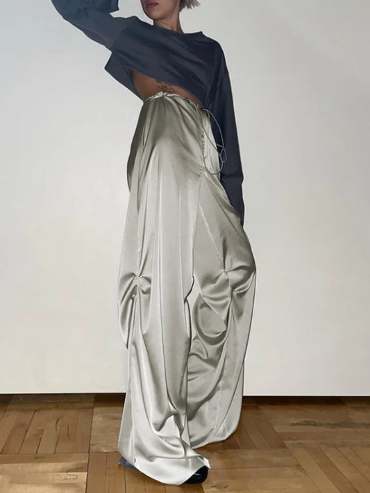 Elegant Loose Wide Leg Pants