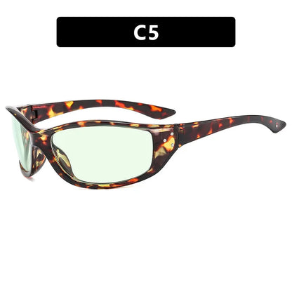 Y2k Retro Steam Punk Sunglasses