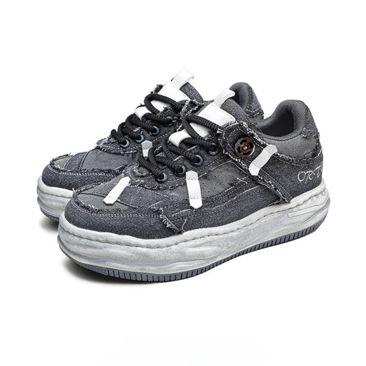 Y2K Retro Gray Street Sneakers