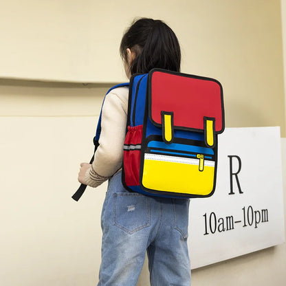 3D Oxford School Bags