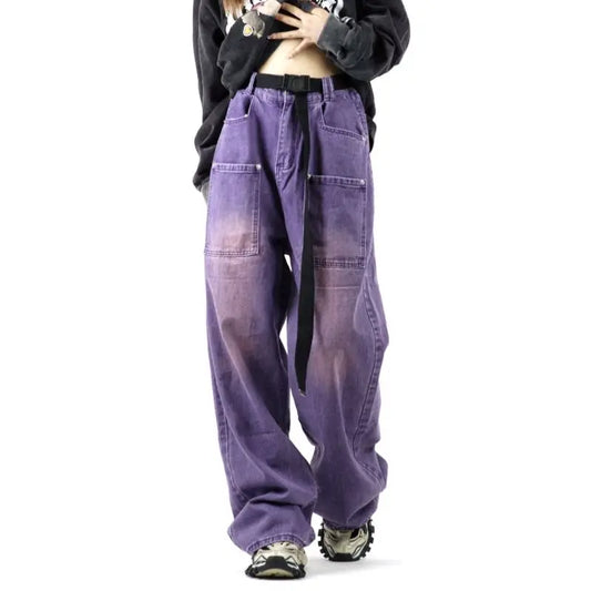 Vintage High Waist Wide Leg Jeans