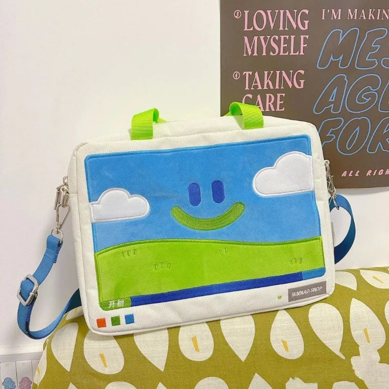 2.0 Windows XP Embroidery Handbag