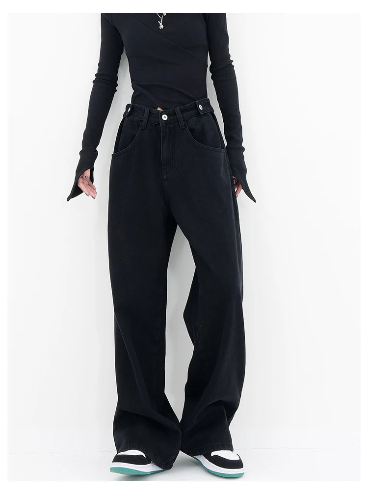 Vintage High Waist Wide Leg Jeans