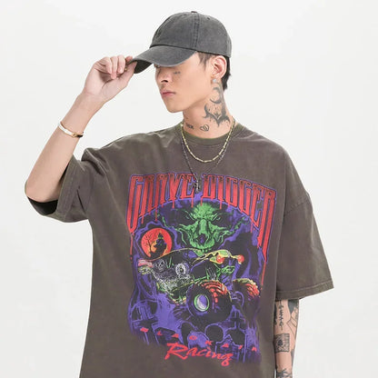 Oversize Devil Racing T-Shirt