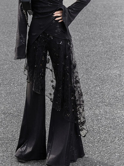 Grunge Glitter Bandage Skirt