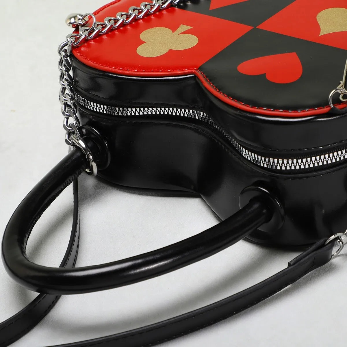Heart Poker Cross Bag