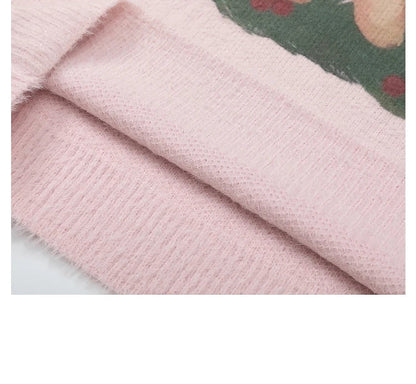 Cozy Vintage Mohair Knit Sweater