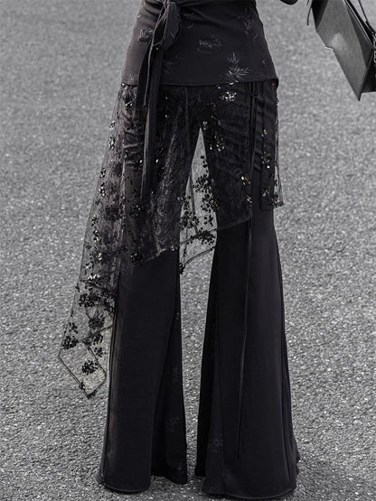 Grunge Glitter Bandage Skirt