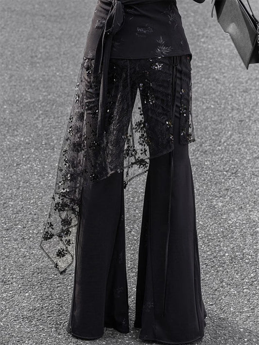 Grunge Glitter Bandage Skirt