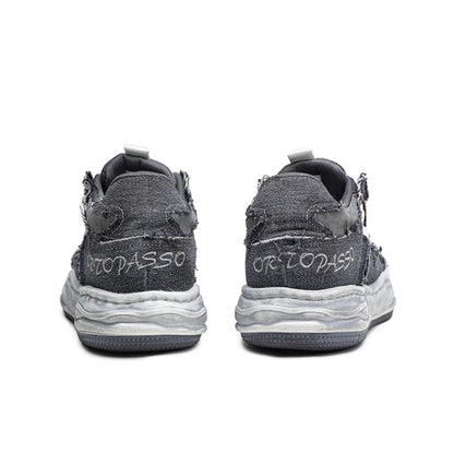 Y2K Retro Gray Street Sneakers