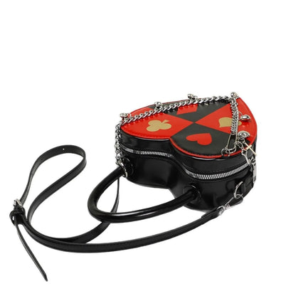 Heart Poker Cross Bag