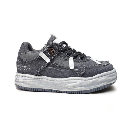 Y2K Retro Gray Street Sneakers