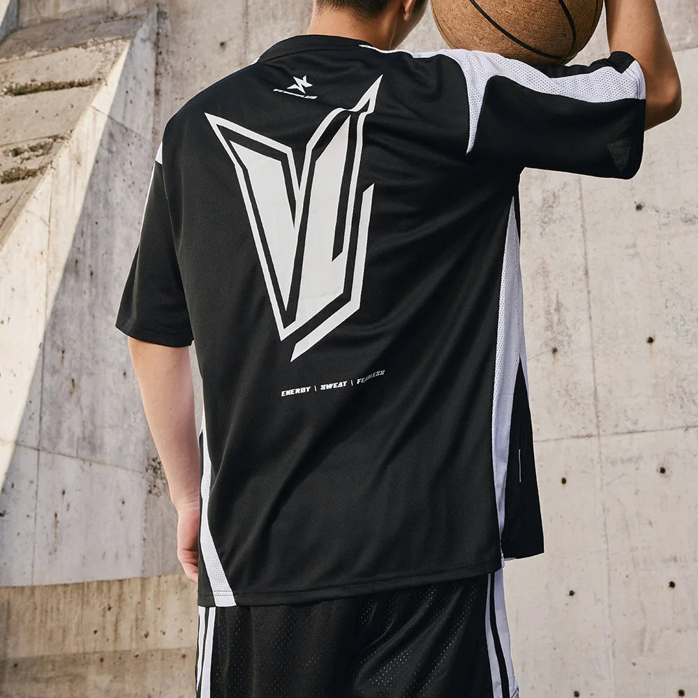 Breathable Moisture Wicking Athletic Crew T-Shirt