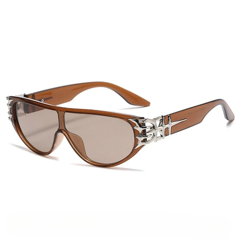 Y2K Metal Cat Eyes Sunglasses