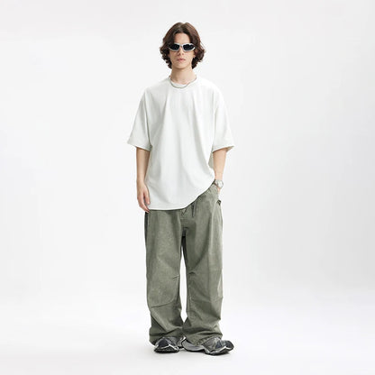 Heavy Washed Parachute Pants