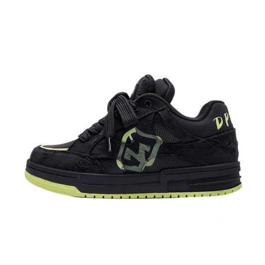 Vintage Graffiti Skateboard Sneakers