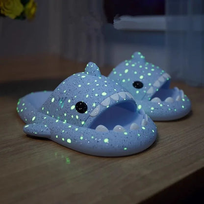 Luminous Shark Slippers
